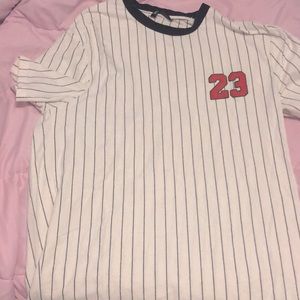 SHEIN baseball shirt 23